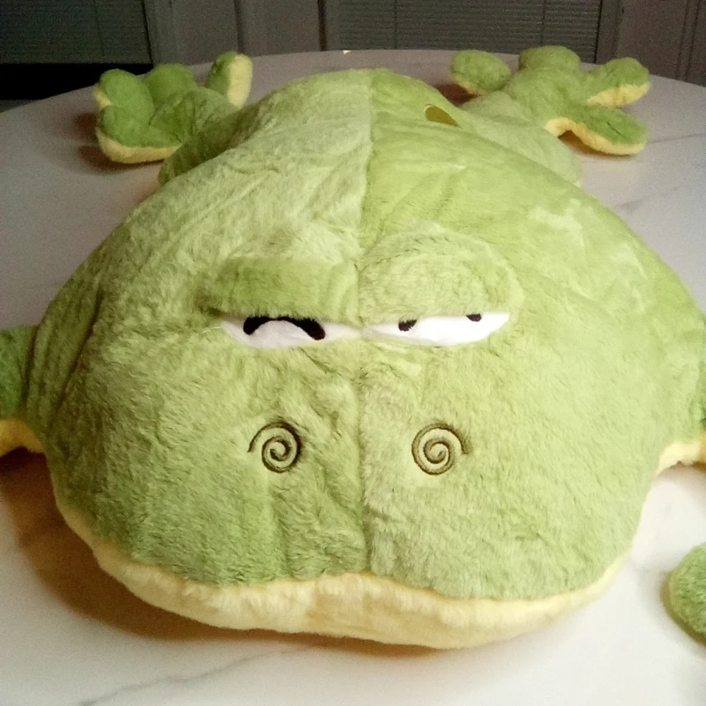 Giant Big Frog Plush Toy Stuffed Plushie, Plush 80cm Green Frog, NWOT